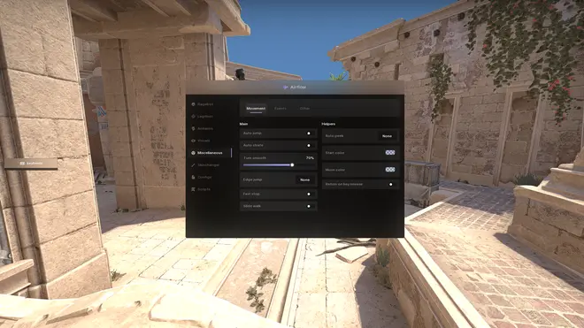 Airflow Beta | CSGO Rage Movement Cheat + CFG Screenshot 1
