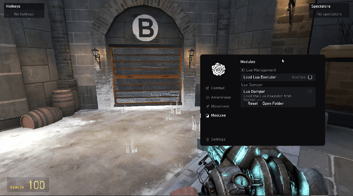 Aqueline | FREE External x64 Garry's Mod Cheat Download Screenshot 2