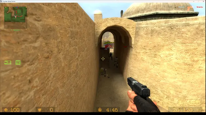 CS:Source Wallhack + Aimbot Cheat — Cranium CS Screenshot 3