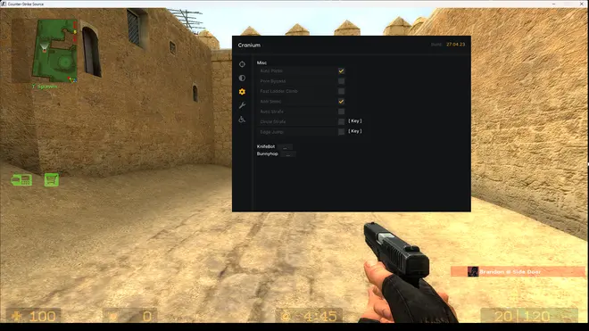 CS:Source Wallhack + Aimbot Cheat — Cranium CS
