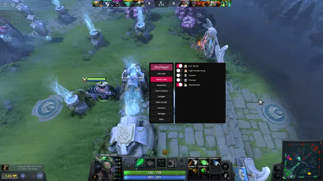 Crimson — Dota2 Maphack, ESP & TrueSight Screenshot 3
