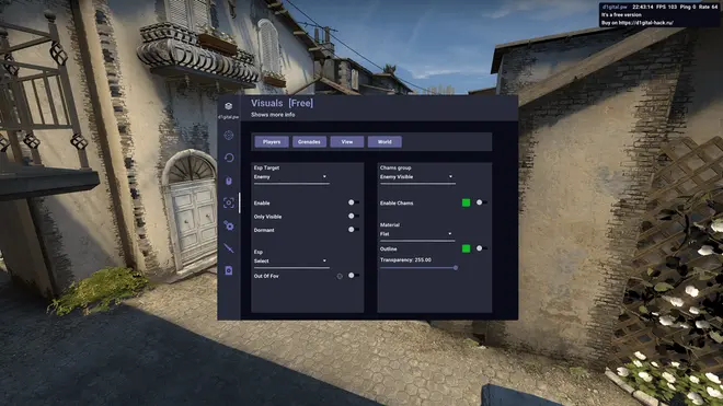 D1gital — Legit ESP Hack for CS:GO Screenshot 2