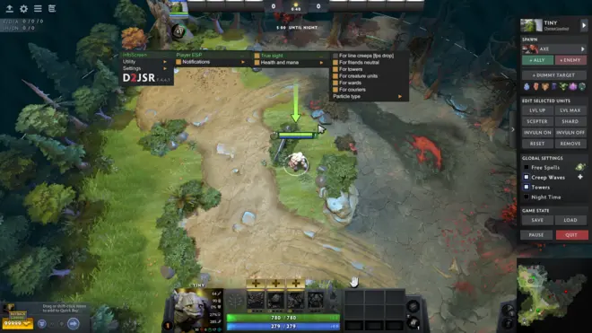 D2JSR | Dota 2 Free Maphack & Cheat Screenshot 3