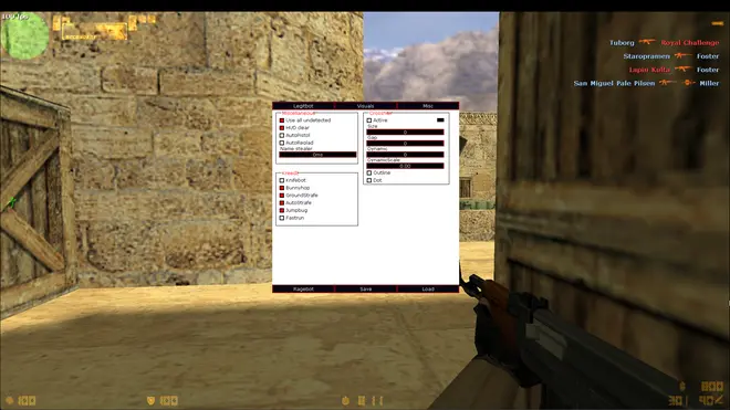 Dopamine | Bunnyhop, Aimbot, ESP hack for CS 1.6