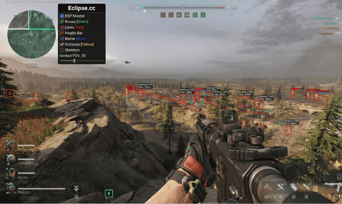 Eclipse - HvH hack for Delta Force (Triggerbot, Wallhack, Aim, Bhop)