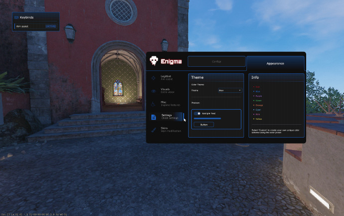 Enigma tech | CS2 Free Cheat (Aimbot, ESP, Skinchanger, CFG)