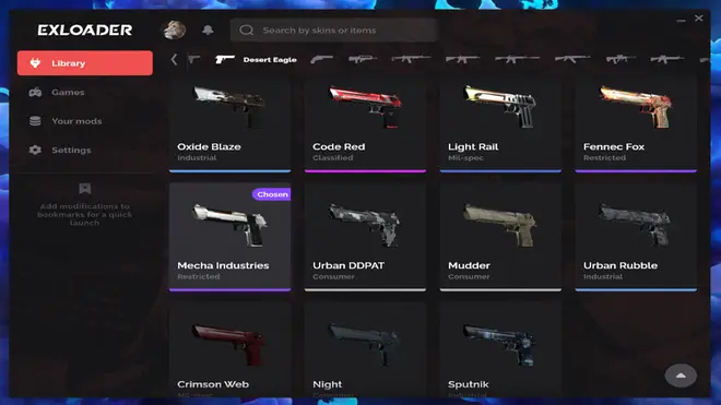 ExChanger: External Skinchanger for CS:GO Screenshot 1