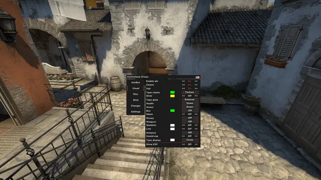 ExtimHack FREE | Legit WH + Aim for CS:GO Screenshot 1