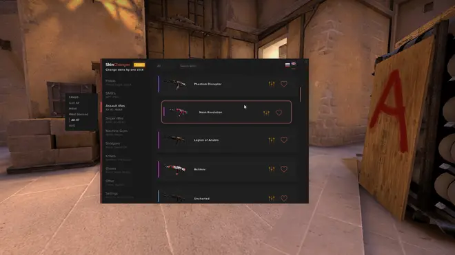 EzChanger — Best Free CSGO SkinChanger for Knives, Gloves & Agents Screenshot 4