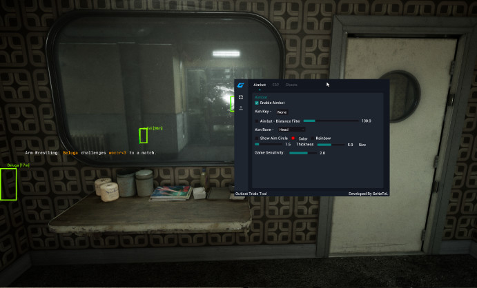 GeNeTeL Tool | Outlast Trials Free Hack — Aimbot & Wallhack