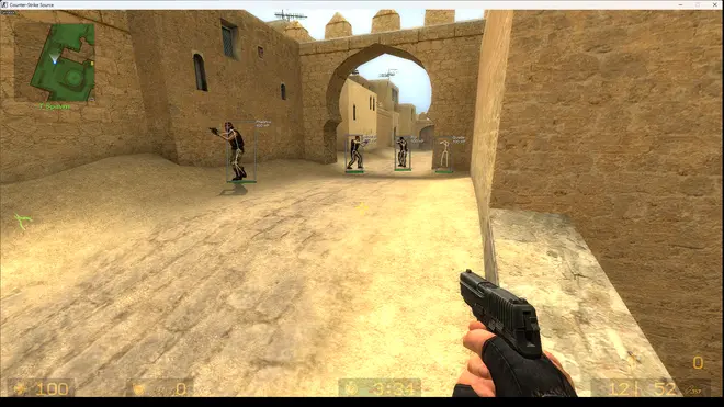 GiftHook — Bhop + Wallhack hack for CS:Source Screenshot 1