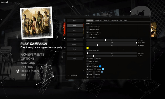 Heaven-hook — Бесплатный хак L4D2 (2025) Screenshot 3