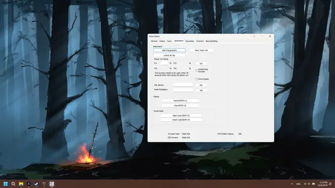 HeistEditor | Free GTA V External Cheat (Money Hack, Godmode, Wallhack) Screenshot 1