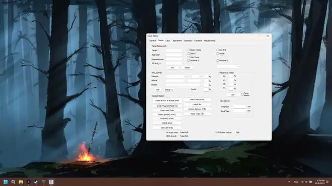 HeistEditor | Free GTA V External Cheat (Money Hack, Godmode, Wallhack)