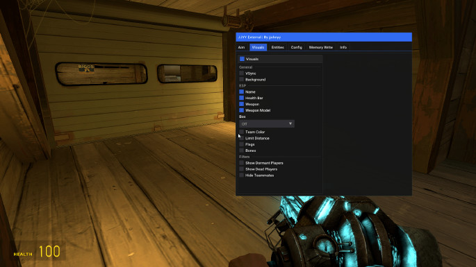 JJYY | Free External cheat for GMOD Screenshot 1