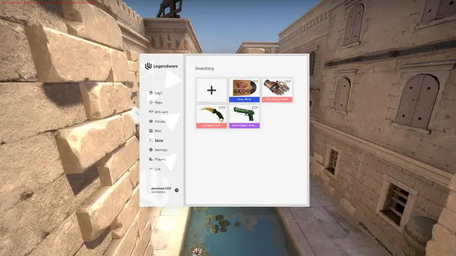 Legendware — Free HvH Cheat for CS:GO (Crack) Screenshot 2