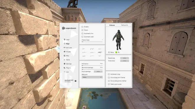 Legendware — Free HvH Cheat for CS:GO (Crack)