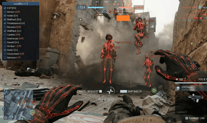 LucidBot | Free External wallhack for BF6 download