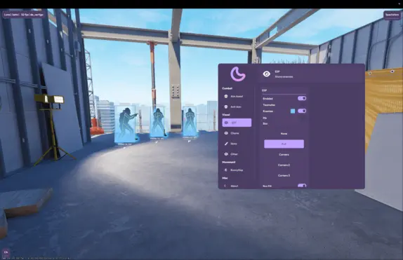 Luna | Free CS2 Wallhack cheat with cool visuals