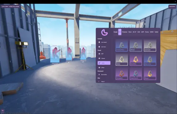 Luna | Free CS2 Wallhack cheat with cool visuals Screenshot 2