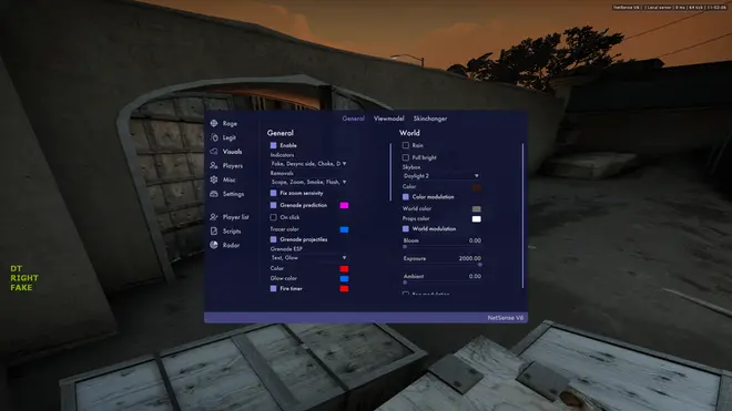 NetSense | BHOP, Triggerbot & WH for CS:GO Screenshot 4