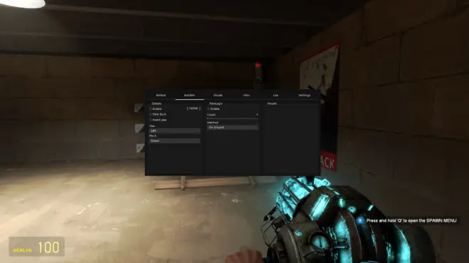 Nixware GMOD | Free rage cheat for Garry's Mod Screenshot 4