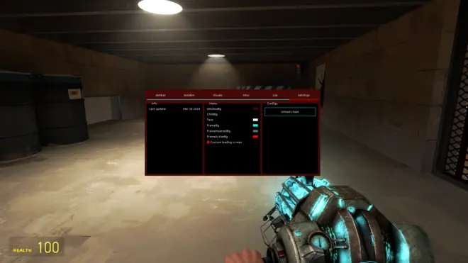 Nixware GMOD | Free rage cheat for Garry's Mod Screenshot 2