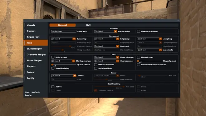 Novo.win | European Legit-Bot & Grenade Helper for CS:GO Screenshot 1