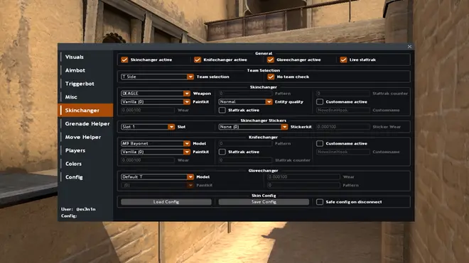 Novo.win | European Legit-Bot & Grenade Helper for CS:GO Screenshot 2