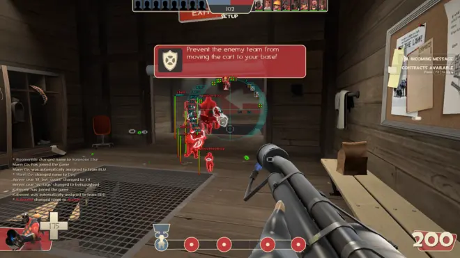 NullCore | SilentAim, ESP, Triggerbot + CFG — TF2 Cheat Screenshot 1