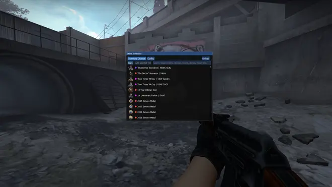 OChanger is an internal inventory changer for CS:GO built on the foundation of the popular Osiris cheat, allowing players to customize their in-game weapon skins. Screenshot 3