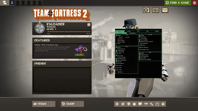 Omicron | HvH cheat for TF2 — exploits, aimbot & WH