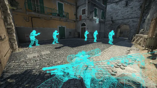 OneByteWH — Console Wallhack for CS:GO