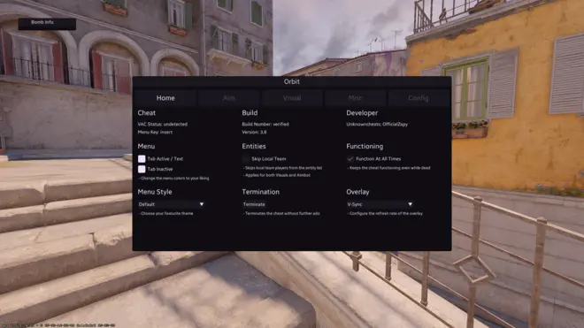 Orbit | Free Kernel Wallhack CS2 + Grenade Helper