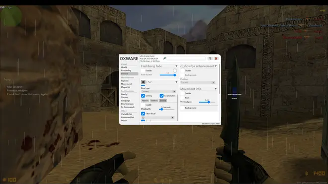 Oxware | CS 1.6 Movement hack with exploits