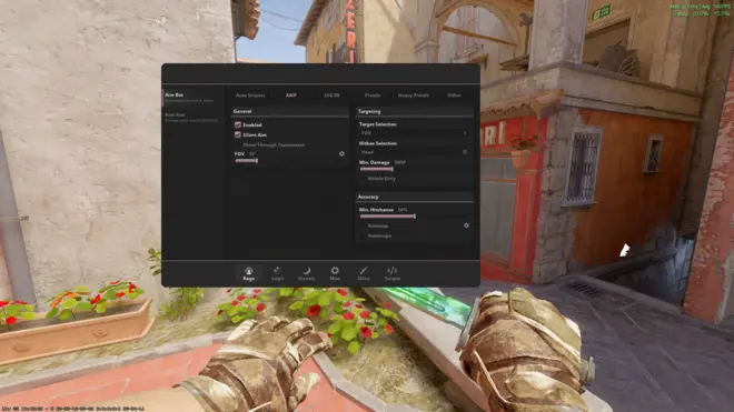 Primordial — Cracked HVH cheat + skinchanger for CS2 Screenshot 1