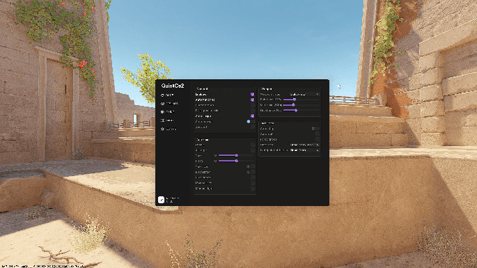 Quint | Free HVH (semi-rage) cheat for CS2 2026 Screenshot 2