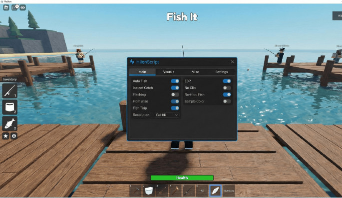 Fish It | Roblox Scripts Free Download (Auto Fish, Auto Sell, Fish ESP) Screenshot 2