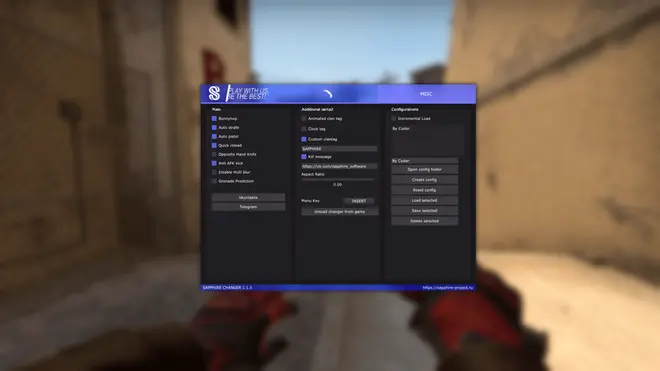 Sapphire — Free CSGO Inventory Changer Screenshot 4