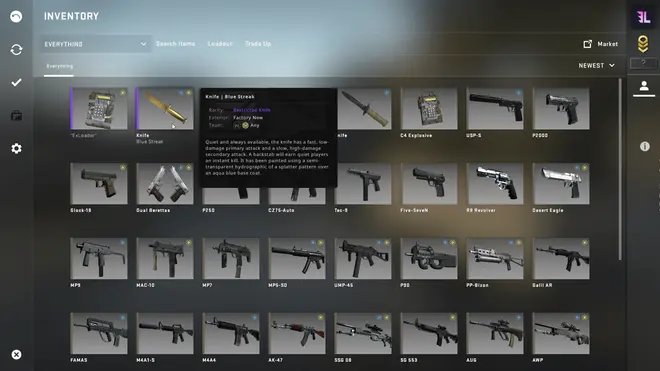 Seaside — Free CSGO InventoryChanger Screenshot 3