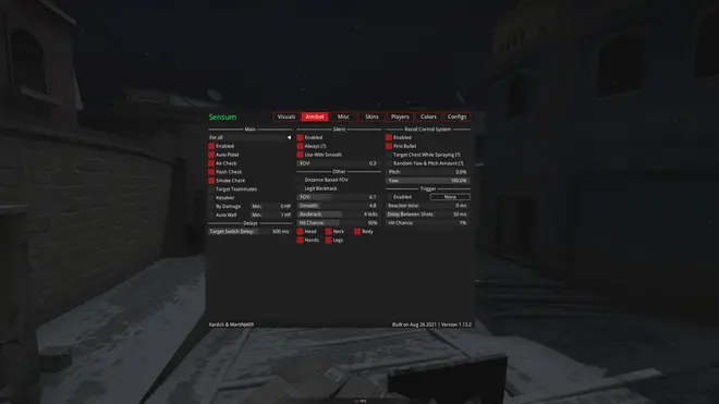Sensum — CS:GO Cheat Based on Onetap v1 Screenshot 3