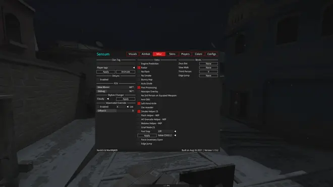 Sensum — CS:GO Cheat Based on Onetap v1