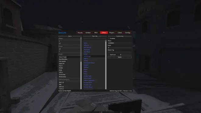 Sensum — CS:GO Cheat Based on Onetap v1 Screenshot 1