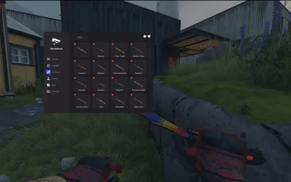 SharkHack | Free undetected CS2 cheat — Skinchanger + CFG
