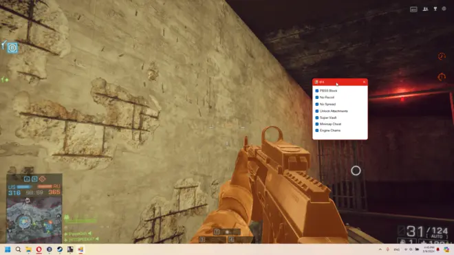 SimpleHack | WH, ESP cheat for Battlefield 4