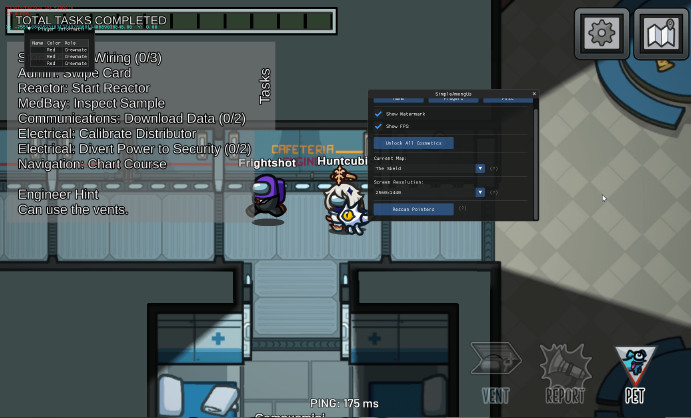 SimpleOverlay | Free External Among Us Hack — ESP & Misc Screenshot 2