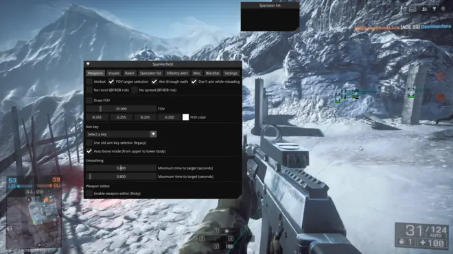 Spankerfield | Free Battlefield 4 cheat download Screenshot 1