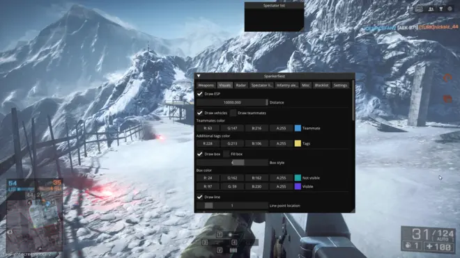 Spankerfield | Free Battlefield 4 cheat download Screenshot 3