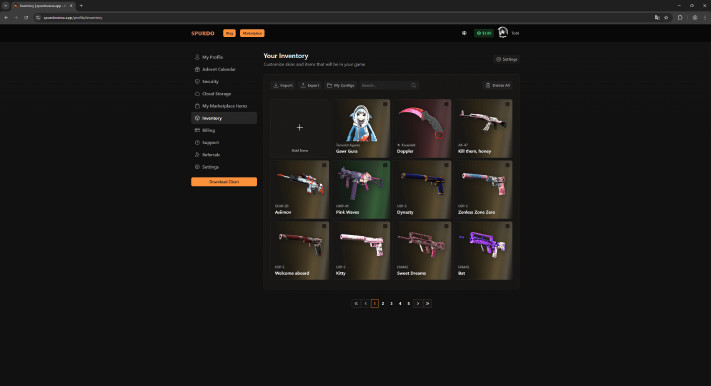 SpurdoChanger — Free CS2 Inventory Changer Screenshot 3
