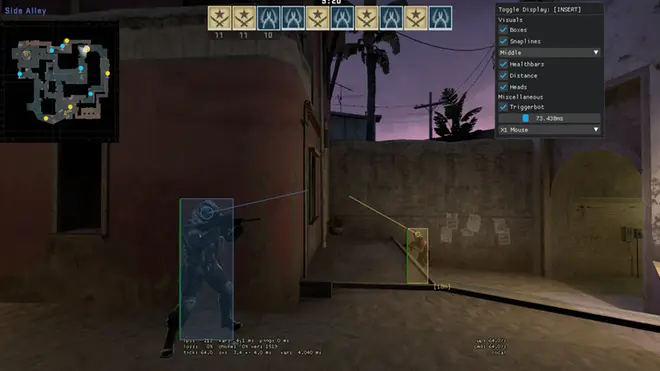 Trainer — CSGO Cheatengine Cheat: ESP & Aimbot